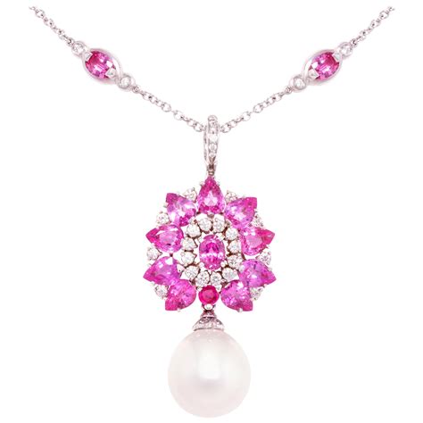 louis vuitton high jewelry pink sapphire necklace|louis vuitton high jewelry.